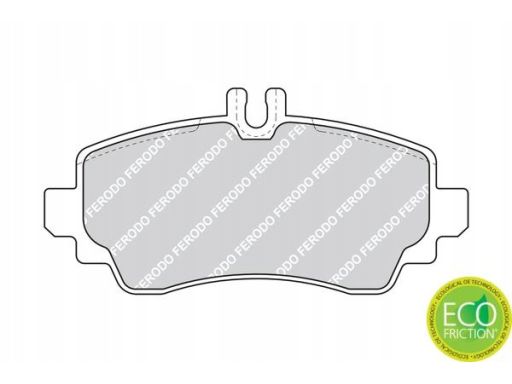 Klocek Hamulcowy Kpl. Fdb1357