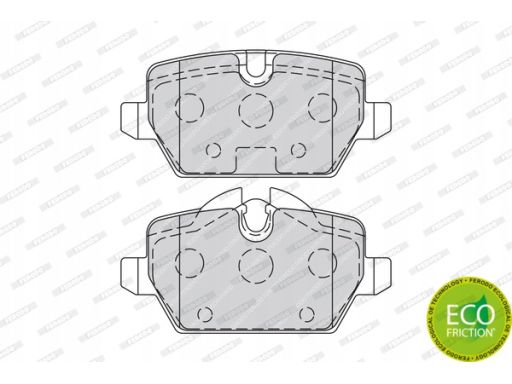 Klocek Hamulcowy Kpl. Fdb1806