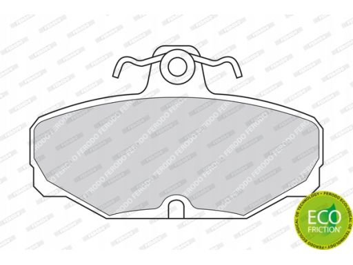 Klocek Hamulcowy Kpl. Fdb398