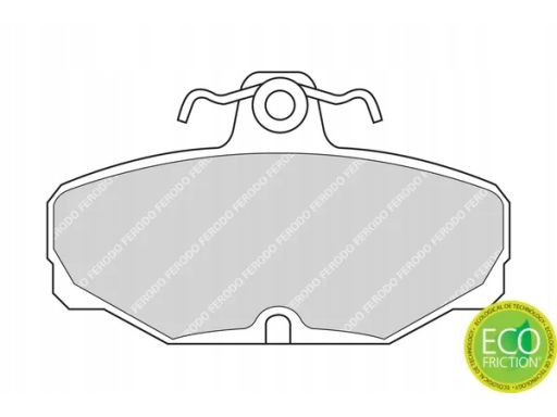 Klocek Hamulcowy Kpl. Fdb398