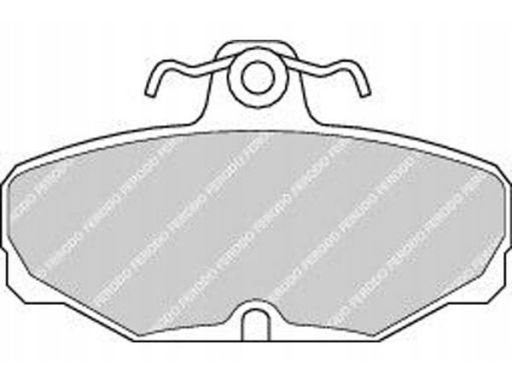 Klocek Hamulcowy Kpl. Fdb398