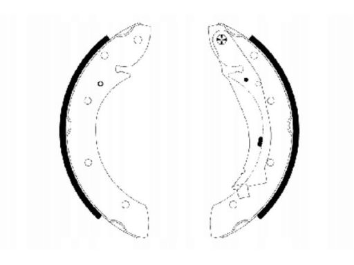 Szczęki Hamulcowe Kpl. 91052900