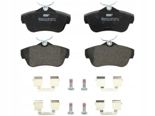 Klocek Hamulcowy Kpl. Fvr1772