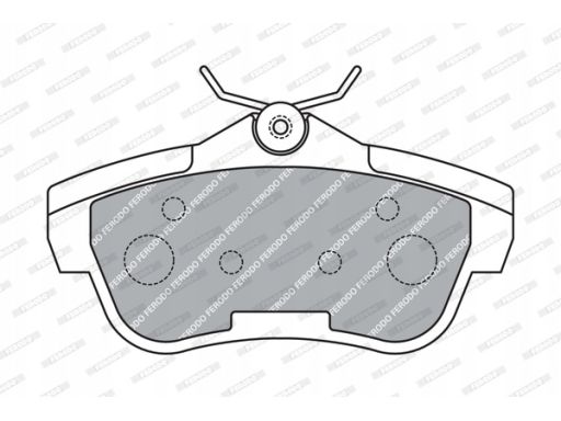 Klocek Hamulcowy Kpl. Fvr1772