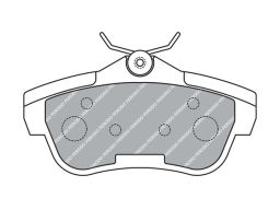 Klocek Hamulcowy Kpl. Fvr1772