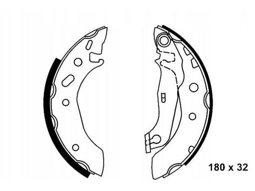 Szczęki Hamulcowe Kpl. 03.0137-0337.2