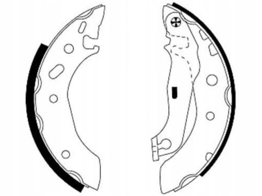 Szczęki Hamulcowe Kpl. 91048800