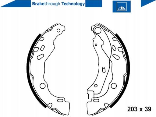 Szczęki Hamulcowe Kpl. 03.0137-0504.2