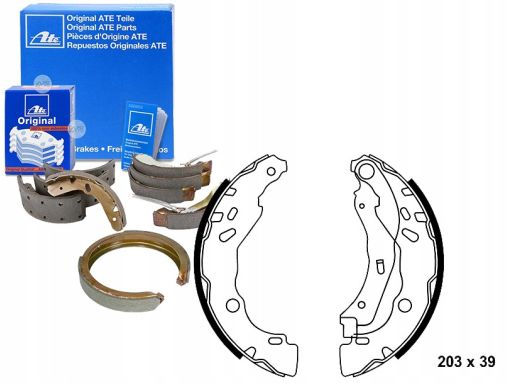 Szczęki Hamulcowe Kpl. 03.0137-0504.2