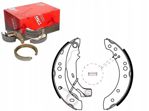 Szczęki Hamulcowe Kpl. Gs8467