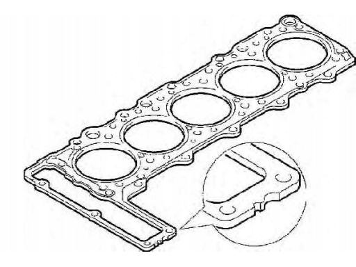 Uszczelka Głowicy Cylindrów 913.864
