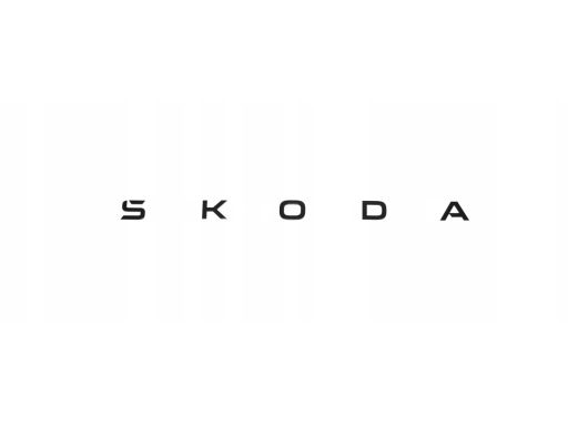 Emblemat napis SKODA Kodiaq II 2024- Oryginał CZARNY 57H853687A