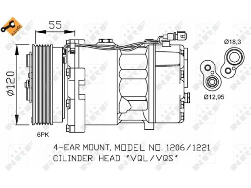 Kompresor Klimatyzacji 32064