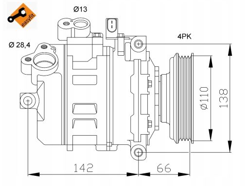 Kompresor Klimatyzacji 32106