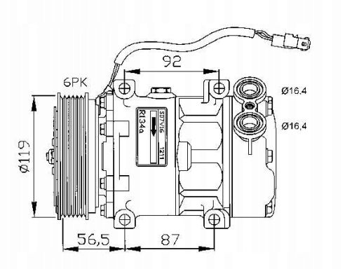 Kompresor Klimatyzacji 32278
