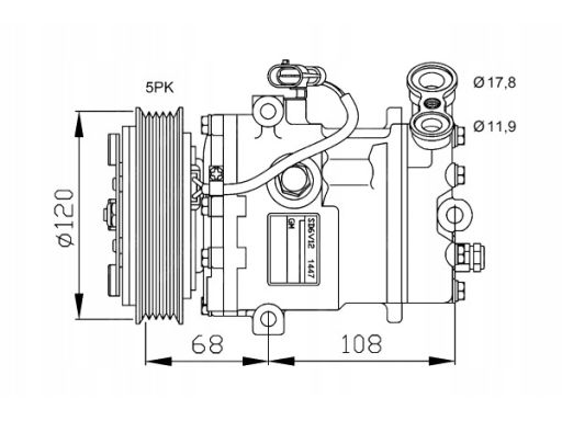 Kompresor Klimatyzacji 32775