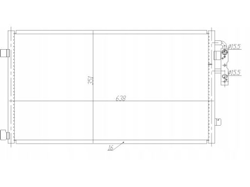 Skraplacz Klimatyzacji 350467