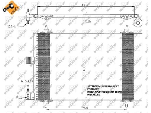 Skraplacz Klimatyzacji 35437
