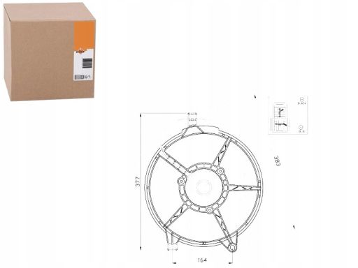 Wentylator Chłodnicy Silnika 47445