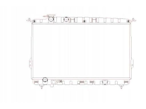 Chłodnica Silnika 53642