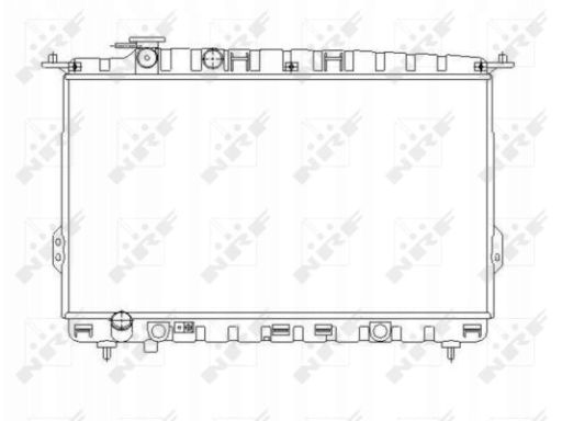 Chłodnica Silnika 53642