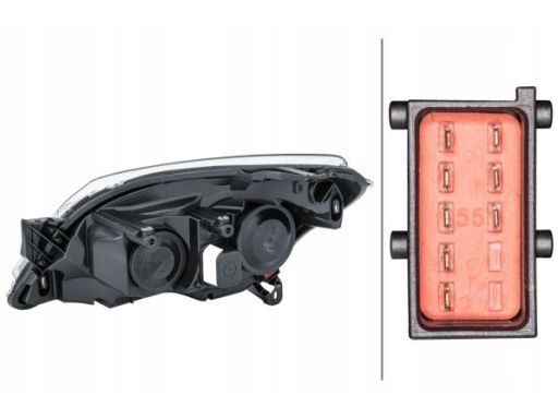 Reflektor Świateł Przednich 1Eg 270 370-321