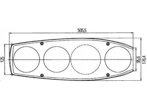 Lampa Zespolonych Świateł Tylnych 2Va 341 419-111