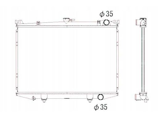 Chłodnica Silnika 516842