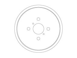 Bęben Hamulcowy Db4551