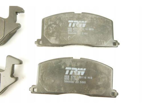 Klocek Hamulcowy Kpl. Gdb878