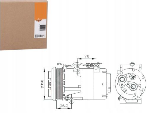 32250 Kompresor Klimatyzacji Nrf 32250 Nrf