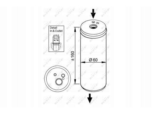 33296 Osuszacz Klimatyzacji Nrf 33296 Nrf