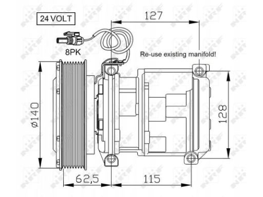 Kompresor Klimatyzacji 32662