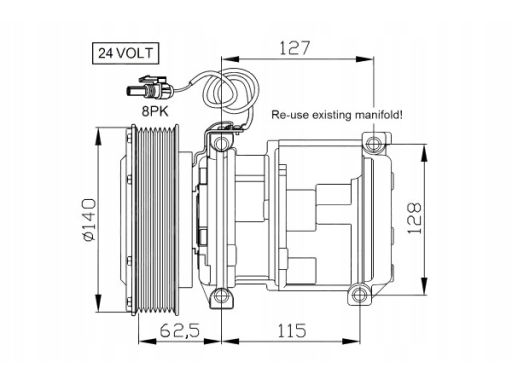 Kompresor Klimatyzacji 32662