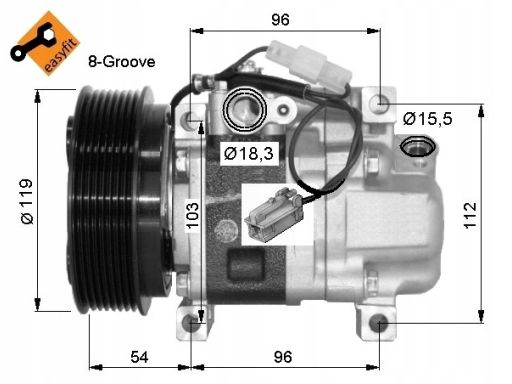 Kompresor Klimatyzacji 32688G