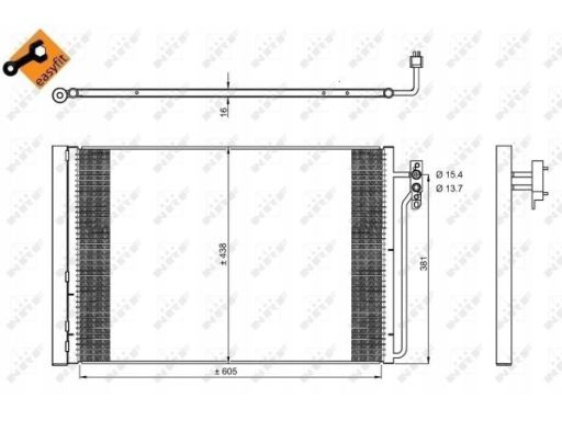 Skraplacz Klimatyzacji 350224