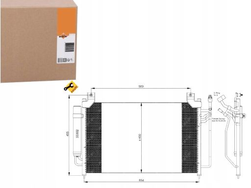 35881 Skraplacz Klimatyzacji Nrf 35881 Nrf