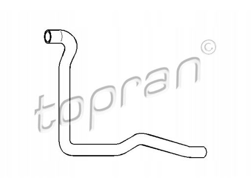 108 316 001 Wąż, Wymiennik Ciepła (Ogrzewanie) Hp108 316 Hans Pries