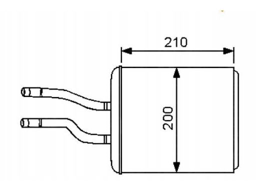 53244 Nagrzewnica Nrf 53244 Nrf