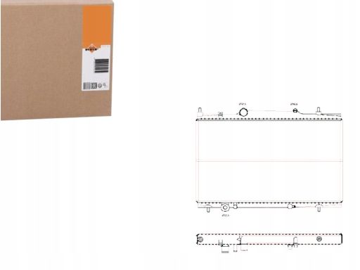 50441 Chłodnica Silnika Nrf 50441 Nrf