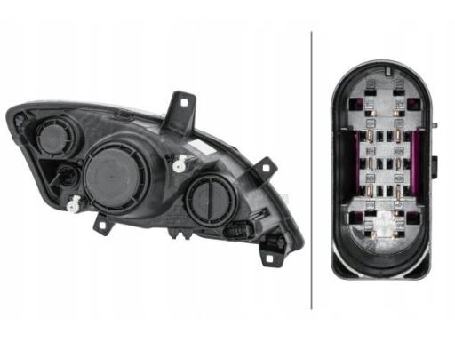 Reflektor Świateł Przednich 1Eg 009 627-011