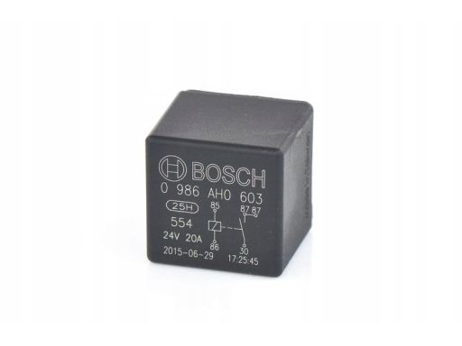 0 986 Ah0 603 Przekaźnik Prądu Pracy 0 986 Ah0 603 Bosch