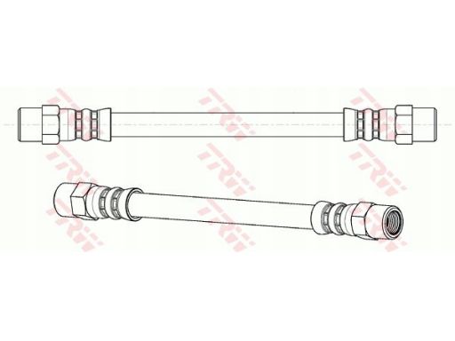 Pha286 Przewód Hamulcowy Elastyczny Pha286 Trw