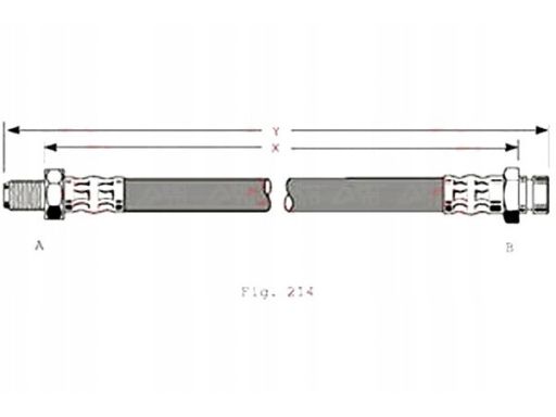 Phb169 Przewód Hamulcowy Elastyczny Phb169 Trw