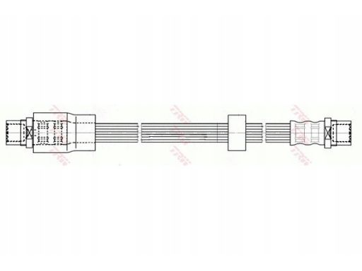 Pha490 Przewód Hamulcowy Elastyczny Pha490 Trw
