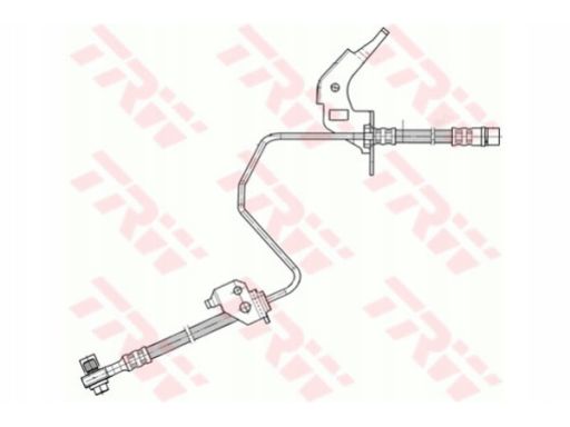 Phd567 Przewód Hamulcowy Elastyczny Phd567 Trw