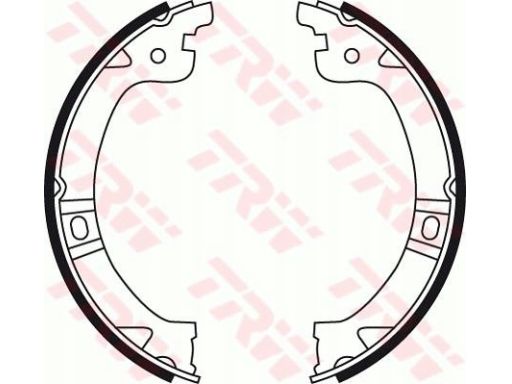 Szczęki Hamulca Postojowego Kpl. Gs8759