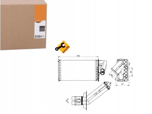 50577 Nagrzewnica Nrf 50577 Nrf