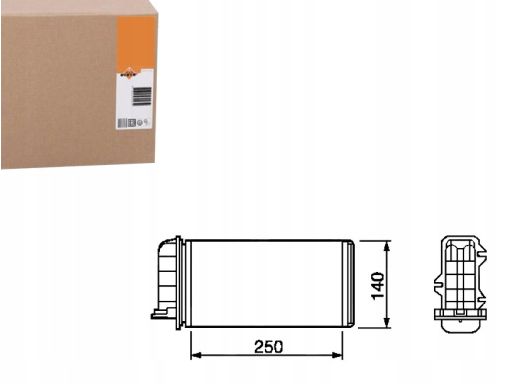 53219 Nagrzewnica Nrf 53219 Nrf