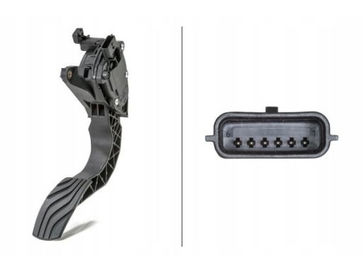 6Pv 009 978-811 Czujnik, Pozycja Pedału Gazu 6Pv009 978-811 Hella